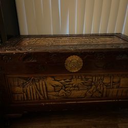 Trunk For Storage And Decoration 