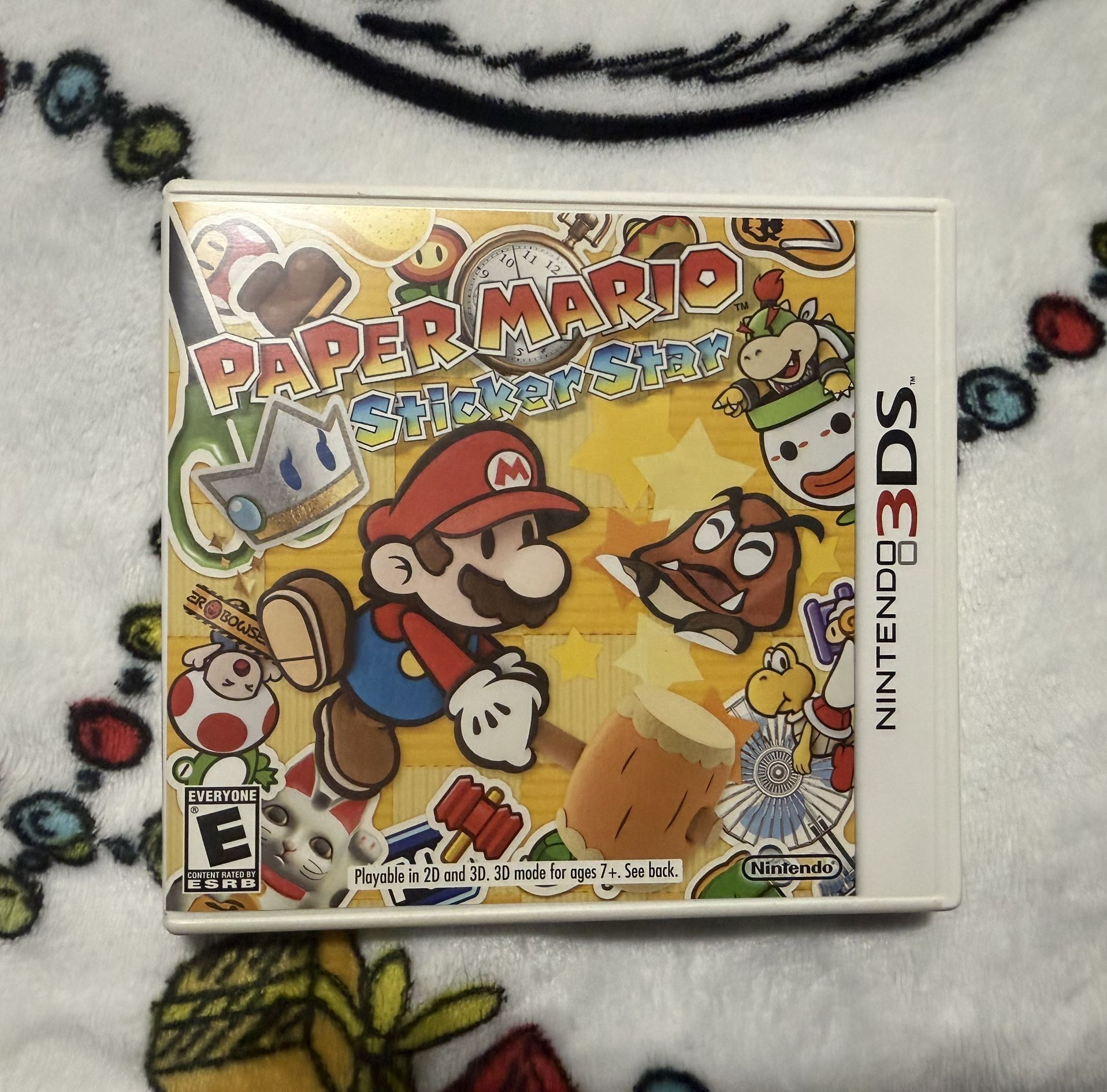Paper Mario Sticker Star 3DS