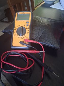 Manual range multimeter