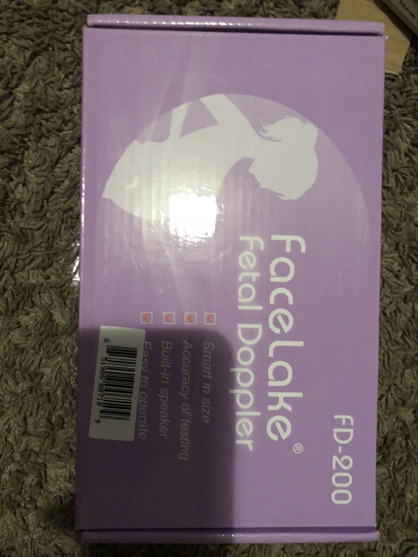 FaceLake fetal Doppler(for listening to baby heartbeat)
