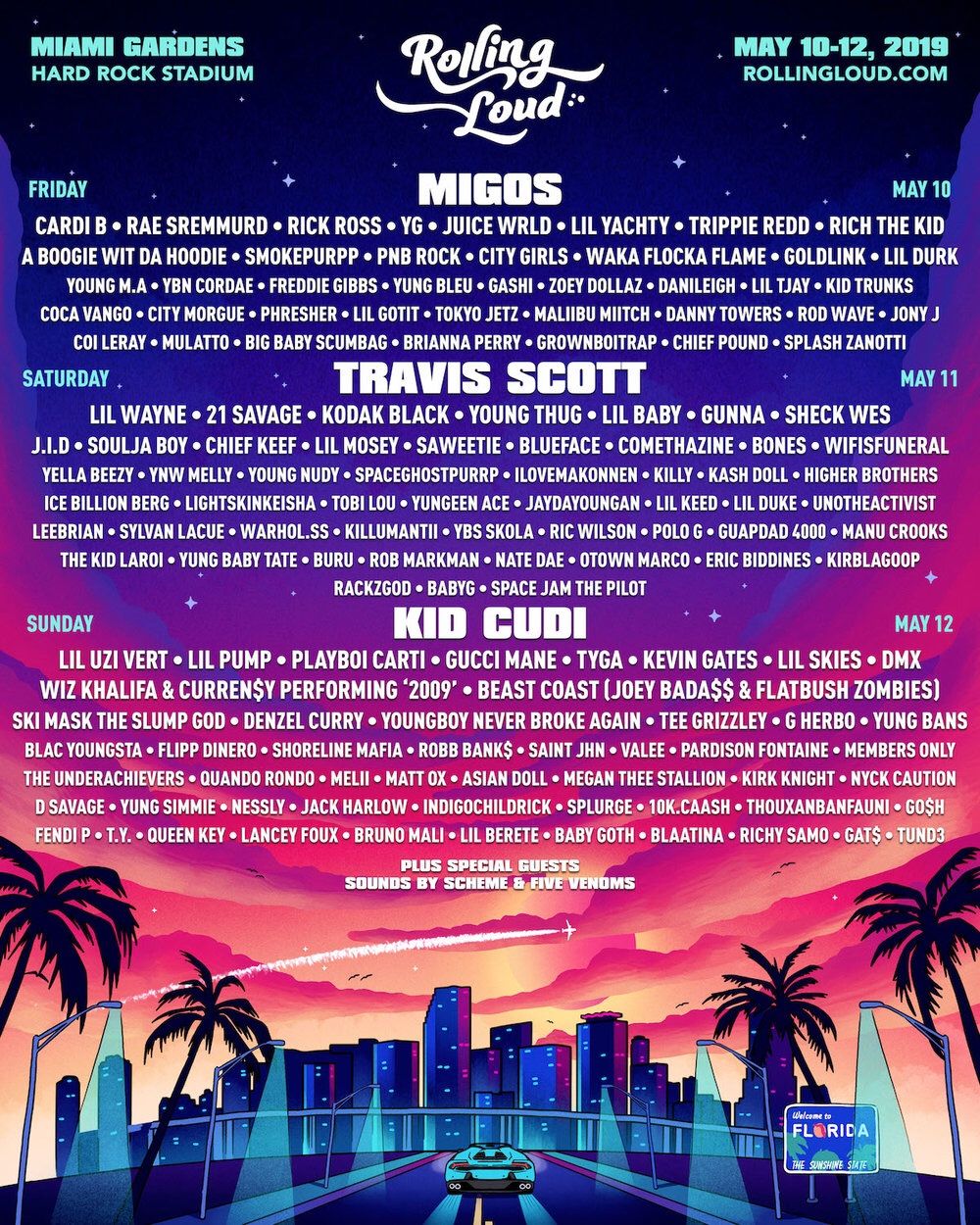 Rolling Loud Miami 2019 x2