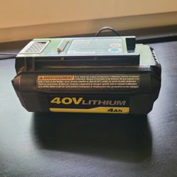 Ryobi 40V Battery (stopped working)