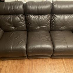 Leather Sofa 