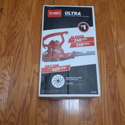 Toro Corded Electric 12amp 'Ultra' Blower, Vacuum, Mulcber
