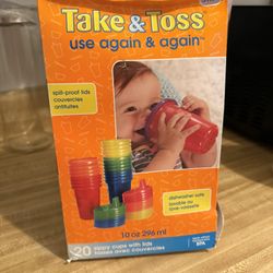 Sippy Cups With Lids (20)