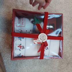 Mistletoe Farms, 3 Piece Snowman Set