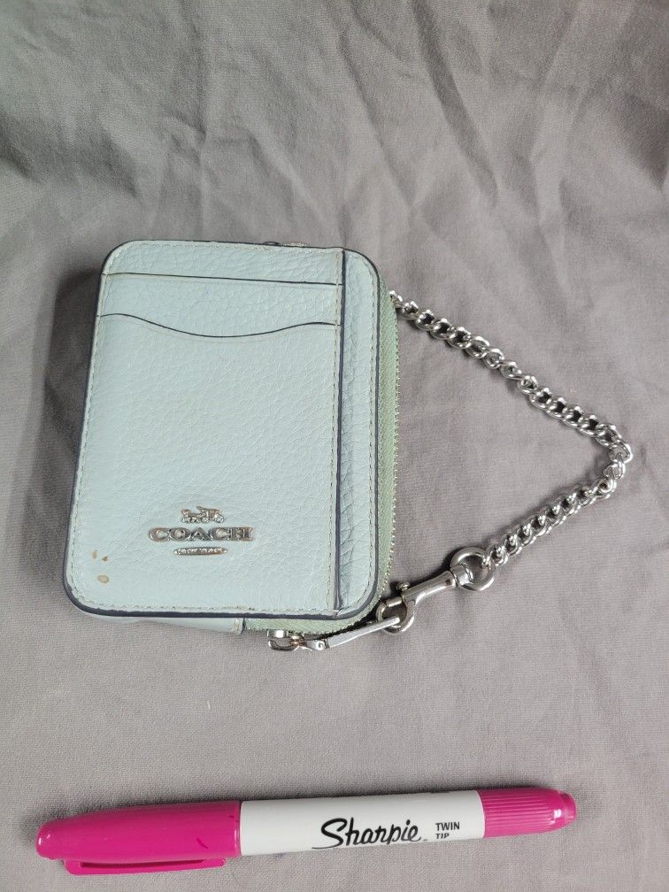 Coach ID & Credit Card Clutch 