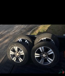 Chevy or GMC rims and tires