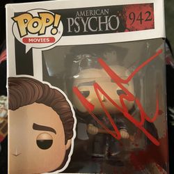 American Psycho Funko Signed By Christian Bale🩸