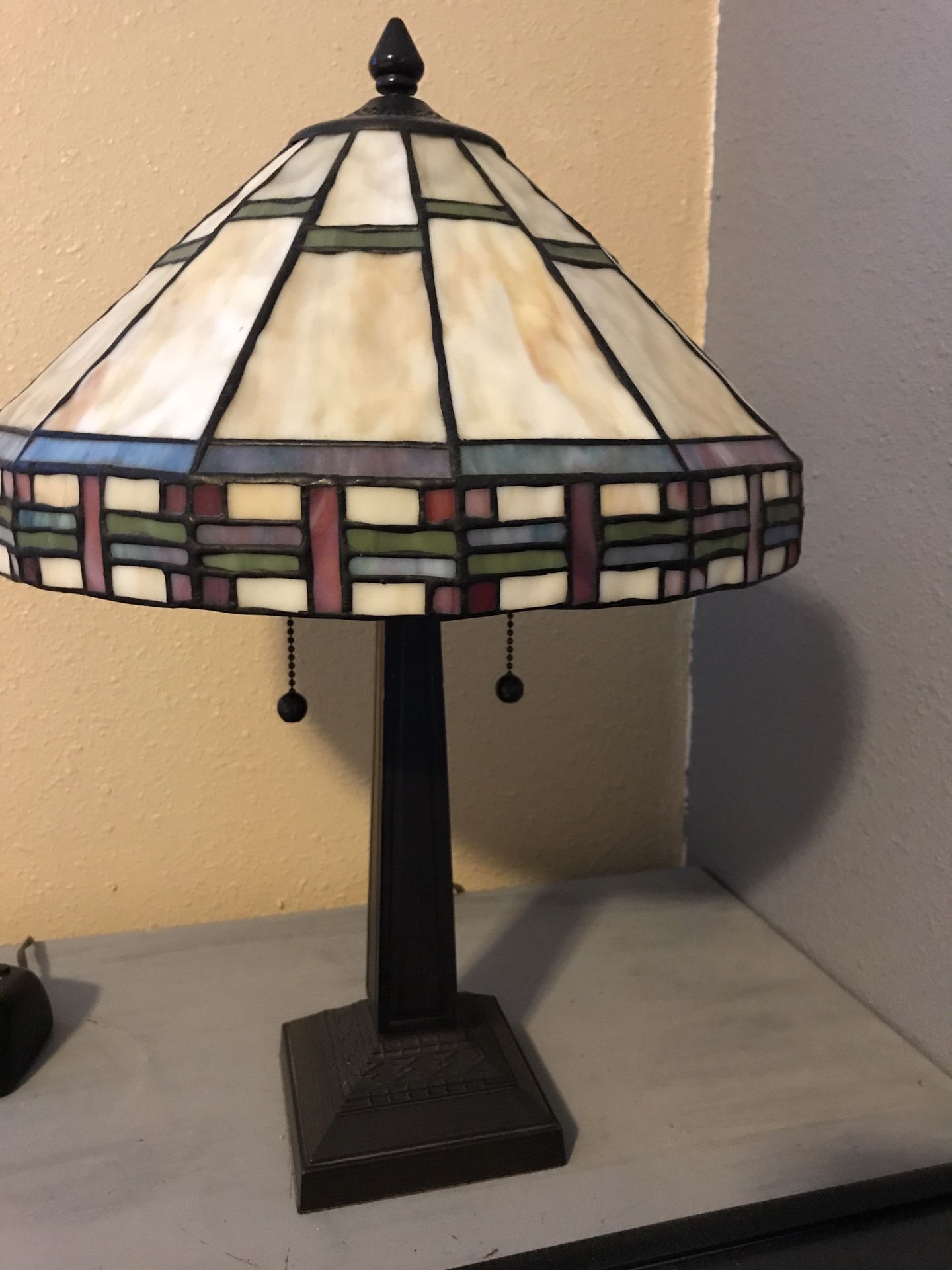 Art Deco lamp.