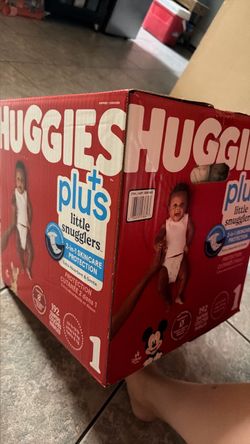 Huggies Plus Little Snugglers Size 1 Diapers