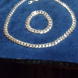 Wonderful Necklace and Bracelet for Man 