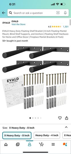 Floating Shelf Brackets