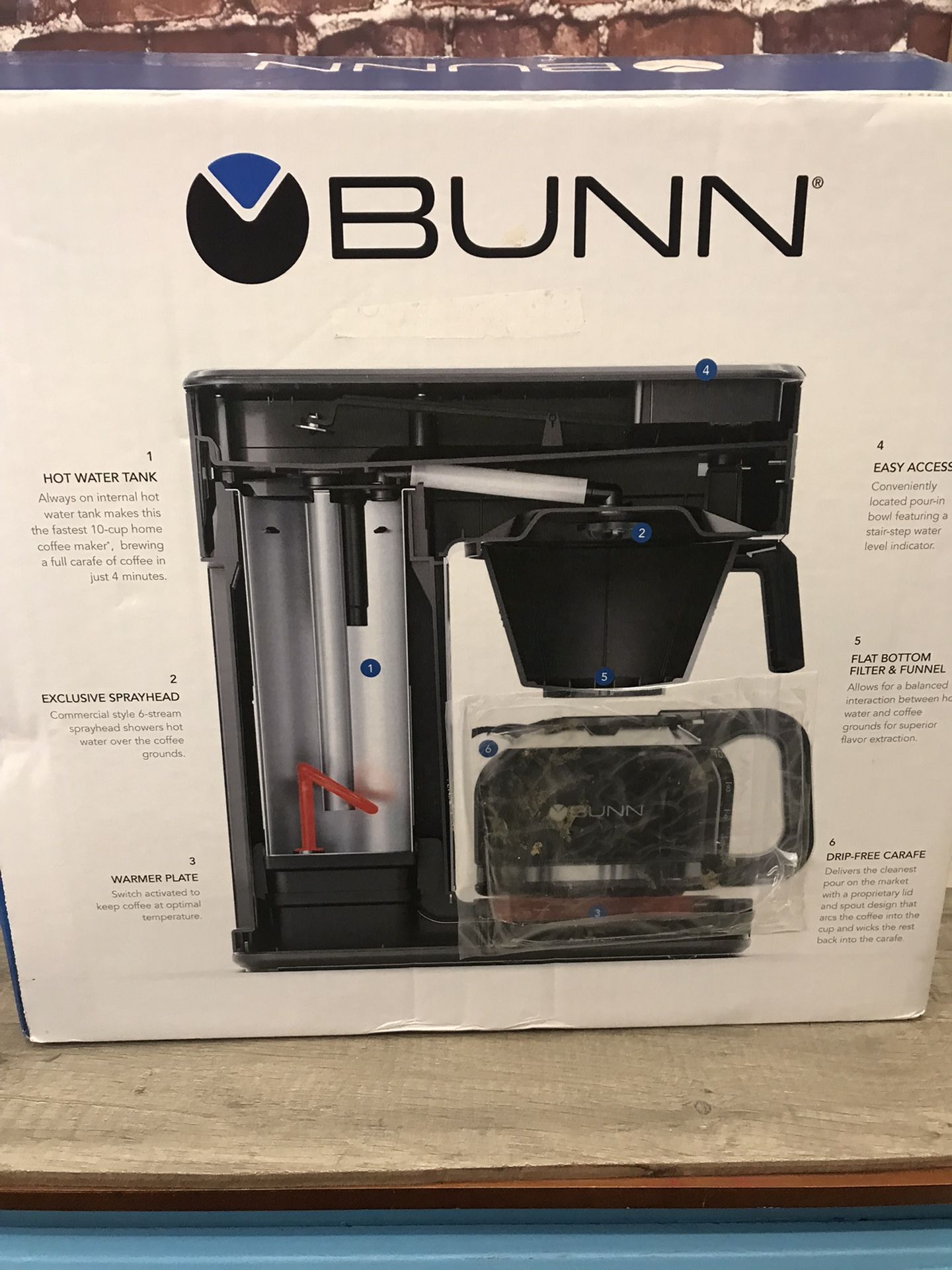 BUNN SPEED BREW LITE Open Box Brand New 