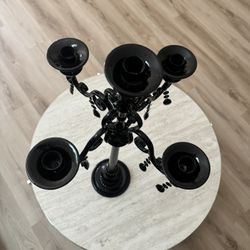 Black Gorgeous Candle Holder $50