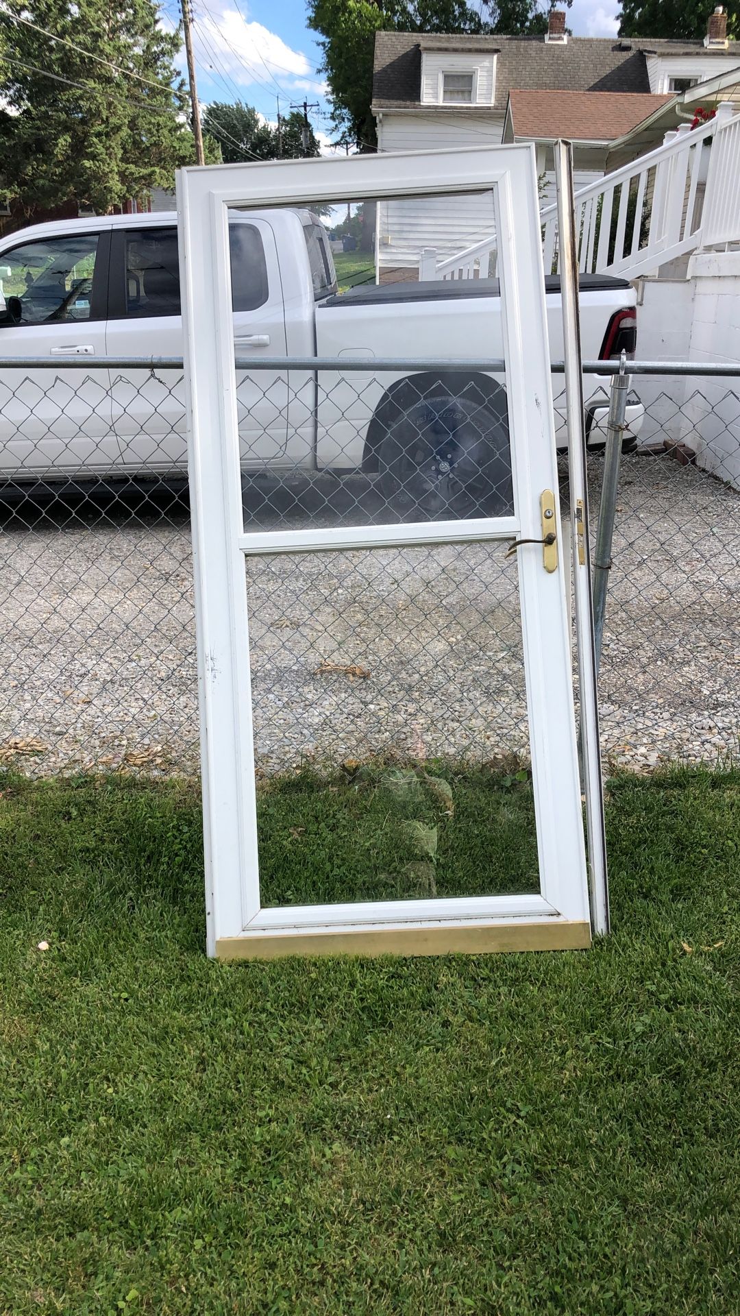 Strom Glas Door 36” With Frem Complit 100$