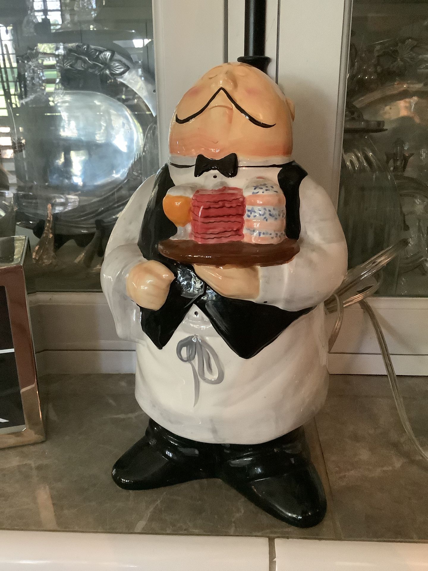 Italian Ceramic Chef Utensil Holder