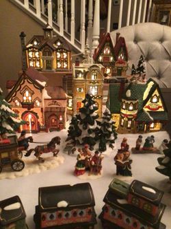 Department 56 Christmas Village Collection Set