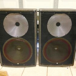 (2) Cerwin Vega 15” 🔈 2-way PRO 600w Speakers