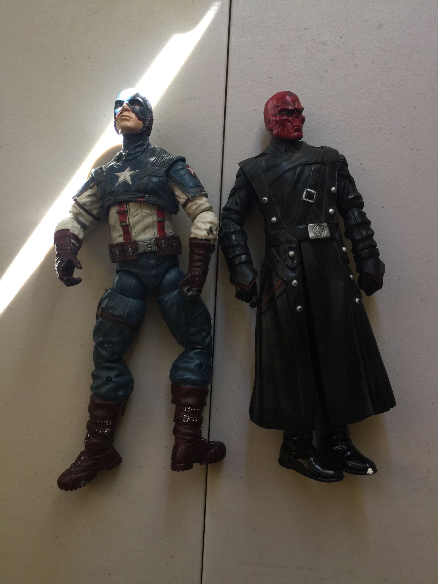 Captain America & Red Skull Action Figures