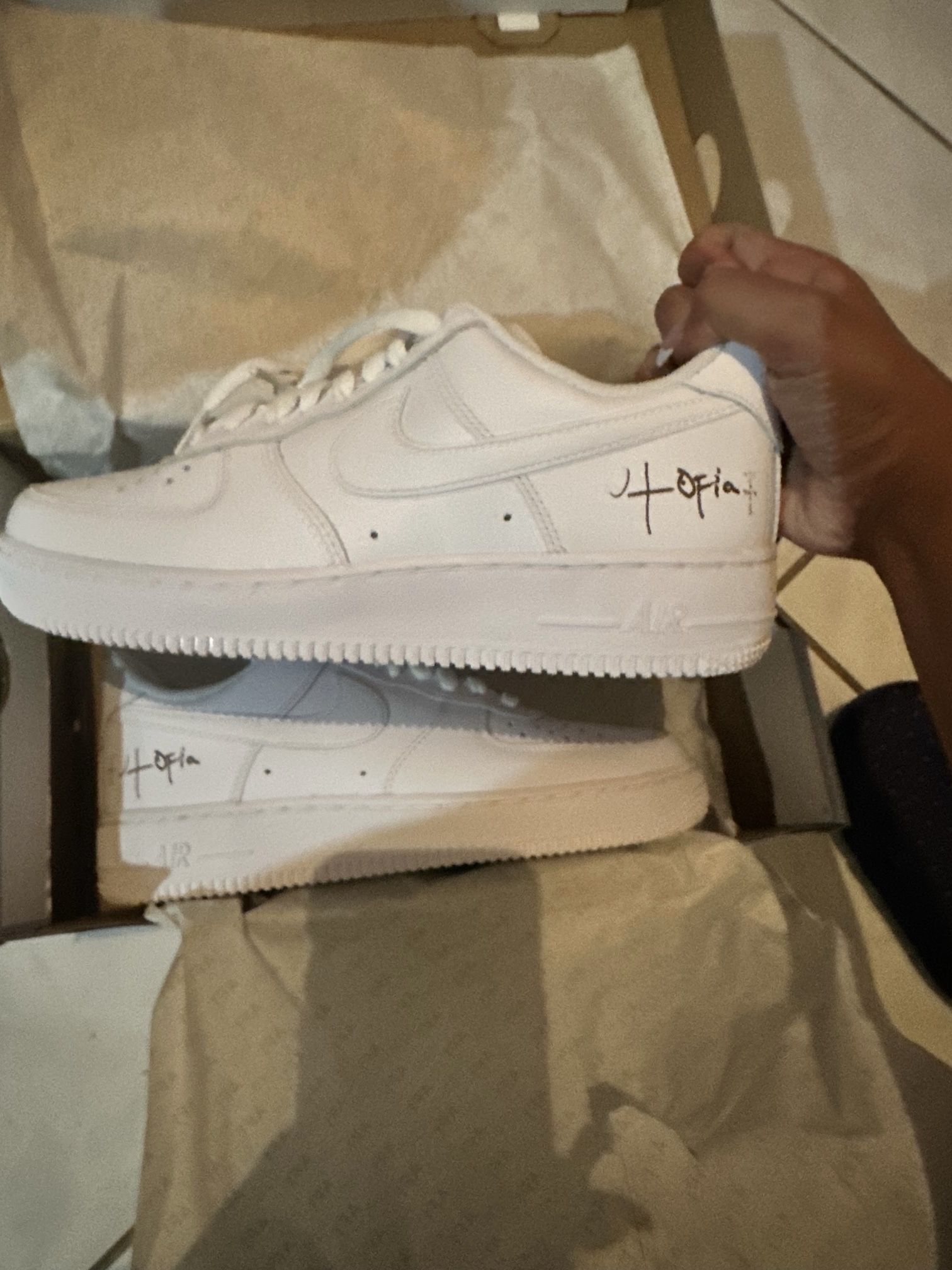 Travis Scott Utopia Air Force 1 Size 8