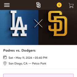 Padres vs Dodgers — Sat 5/11 — S112 R35