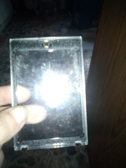 100s  of plastic cases from skinny ones to magnetic lock cases to all sorts of different ones for ever kinda way to keep cards safe
