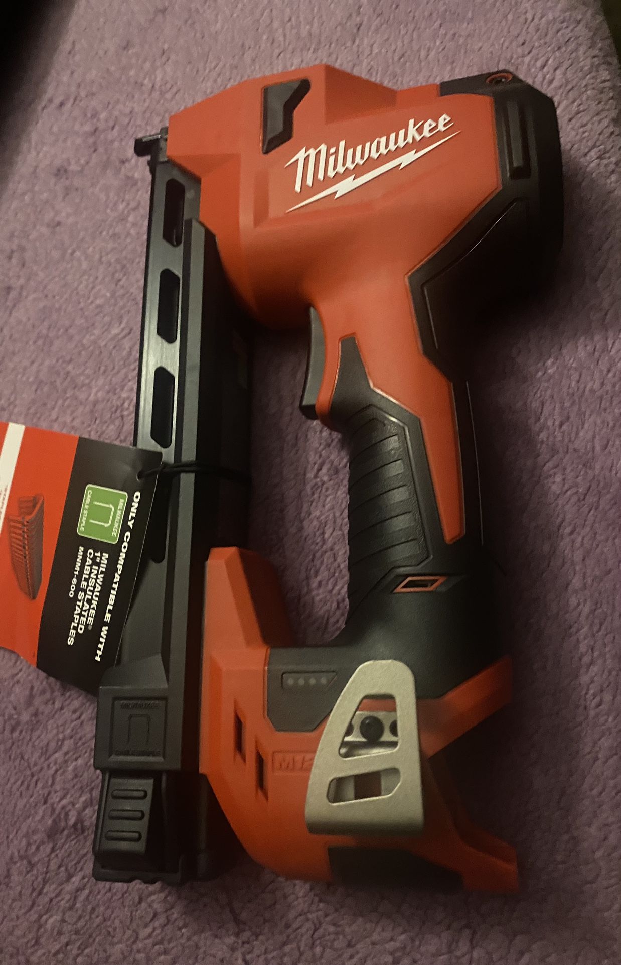 M12 12-Volt Lithium-Ion Cordless Cable Stapler (Tool-Only)