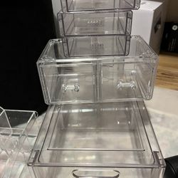 Makeup Or nail Supply Store Containers 