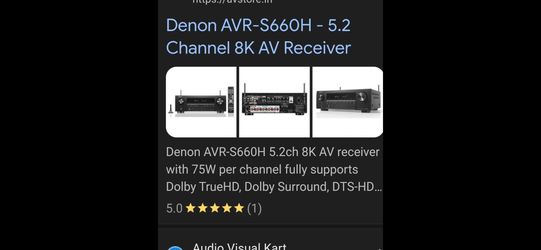 Home Theater Receiver