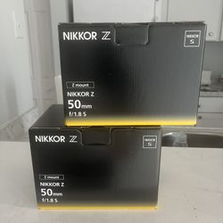 Nikon NIKKOR Z 50mm f/1.8 S