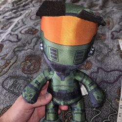 HALO Master Chief Stuffed Plush Doll Toy 12" Toy Factory 2019 Microsoft Games