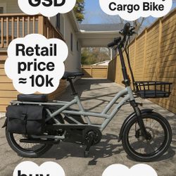 TERN GSD R14 1000W CARGO ELECTRIC BIKE