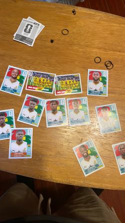 Ghana panini sticker team