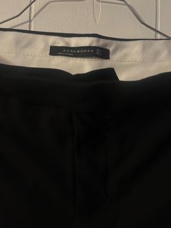 Zara collection Black capri pants size small