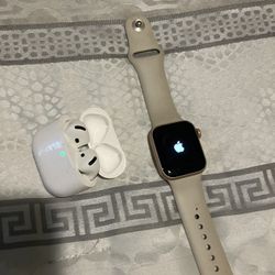 Apple Watch And Headphones 