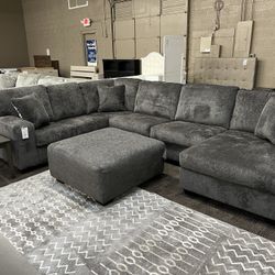 New Grey Sectional Sofa 