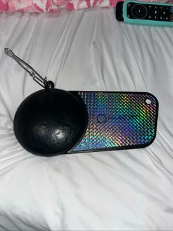 Extreme Max  Coated Pancake Downrigger Weight 6 lbs. with Silver Flash