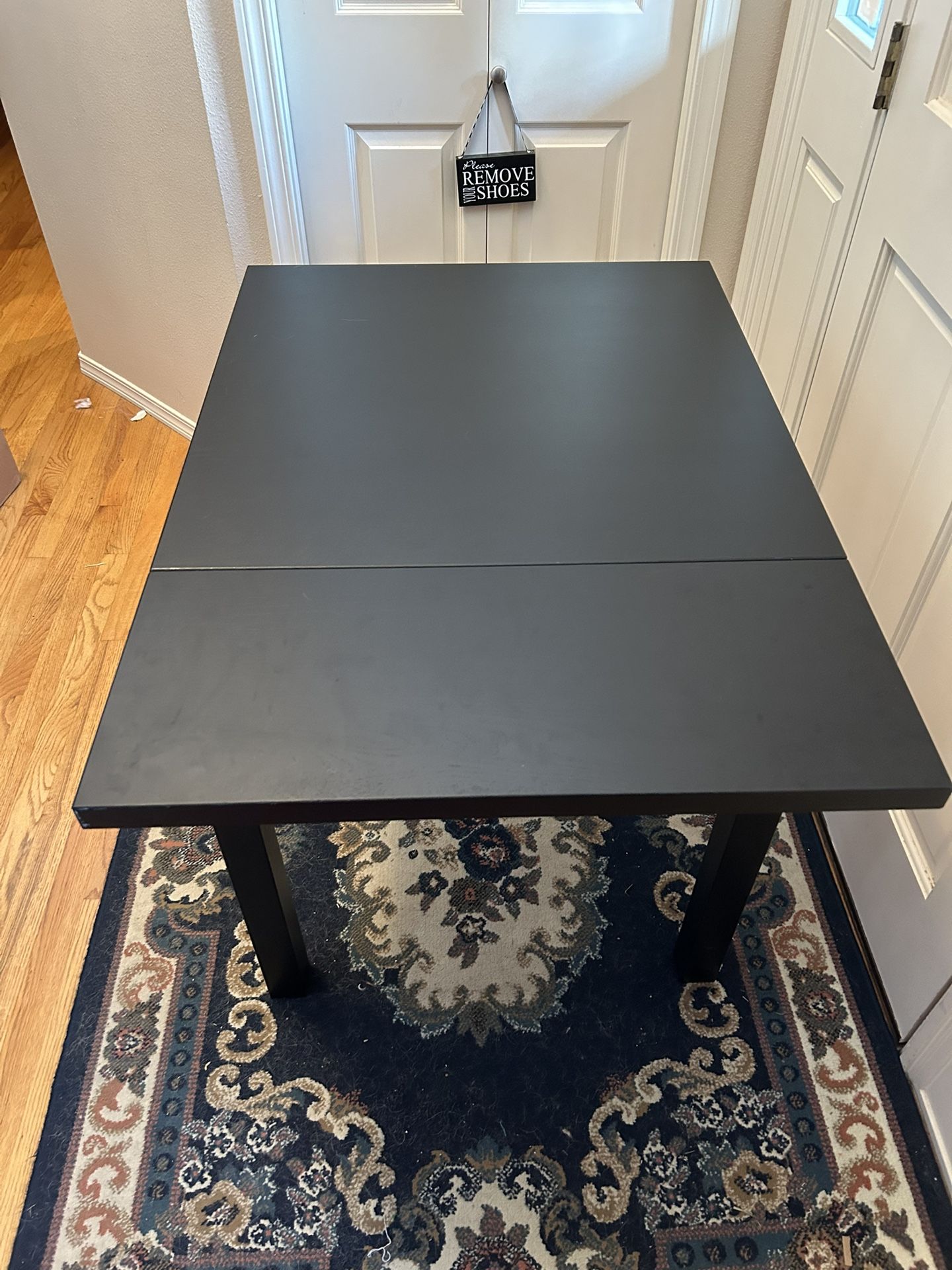 Ikea NORDVIKEN Drop-leaf table, black