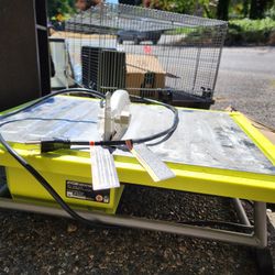 Ryobi WS7221 7” Tile Saw – Used Once – Like New