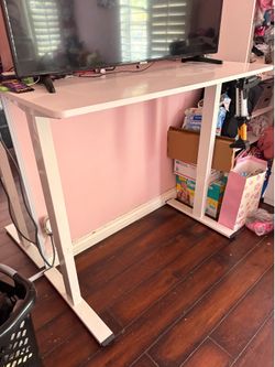 White desk