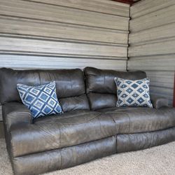 FREE DELIVERY!! Gray Reclining Couch