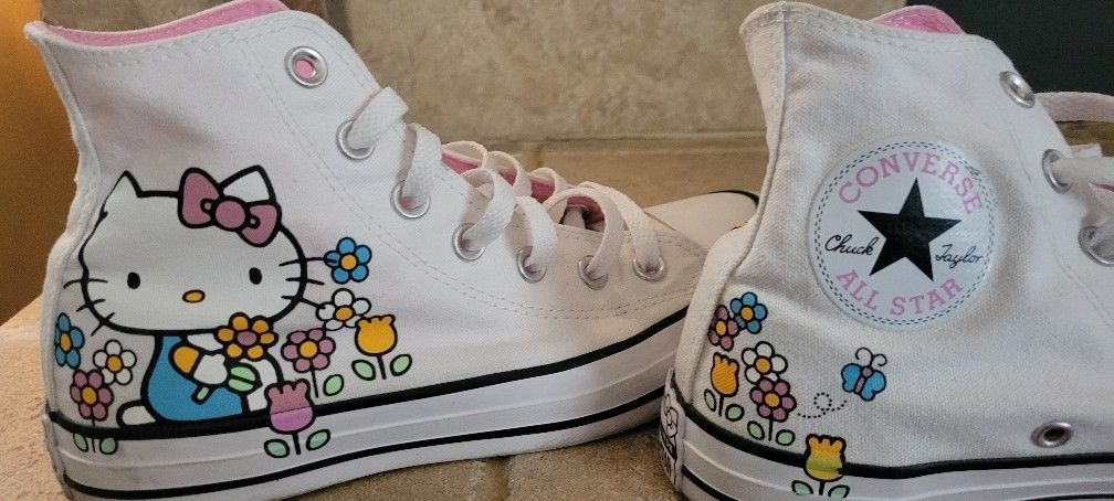 Converse Hello Kitty High Tops