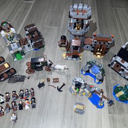 Lego Pirates of the Caribbean Collection of Playsets + Minifigs