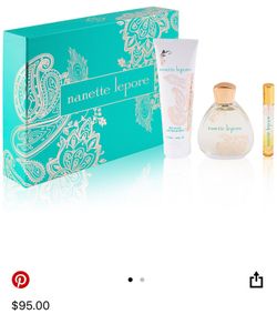 Nanette Lepore perfume gift set