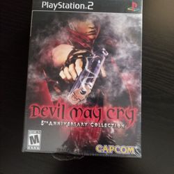 PS2 Devil May Cry 5th Anniversary Collection