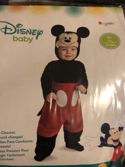 Mickey Mouse outside 12-18 months