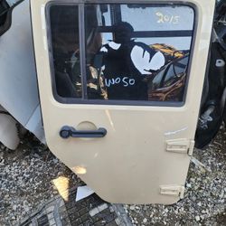 2015 Wrangler Rh Rear Door
