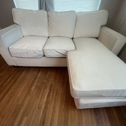 Comfortable small sectional couch 