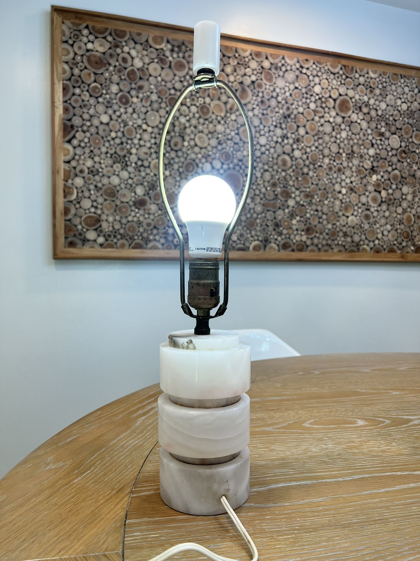 Vintage Marble Lamp